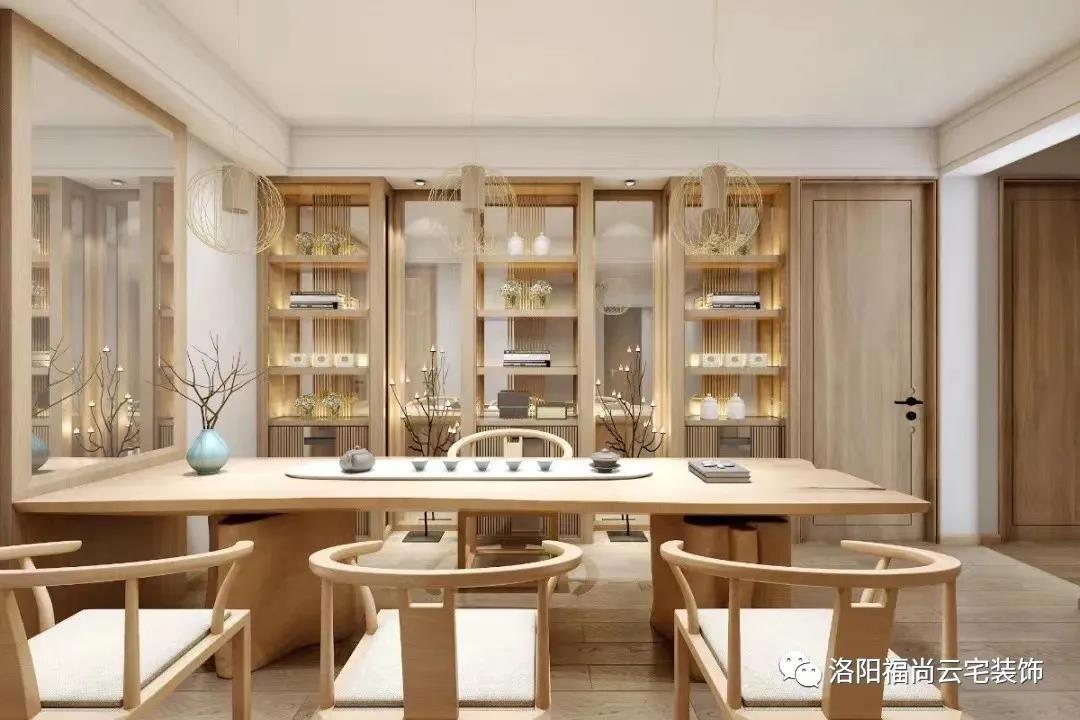 洛陽裝修公司攻略分享，掌握這4點，高品質(zhì)茶室就擁有了